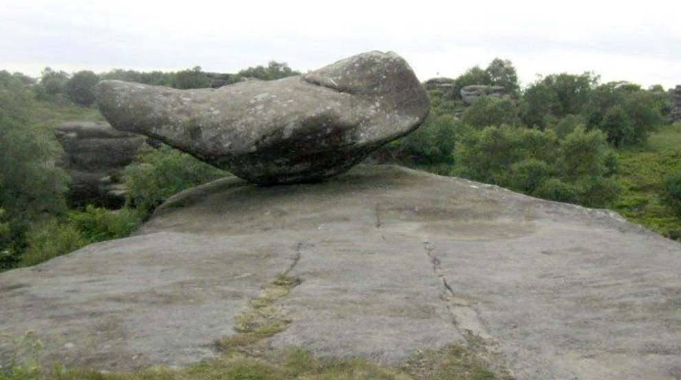In Yorkshire, teenagers destroyed one of the Brimham Stones
