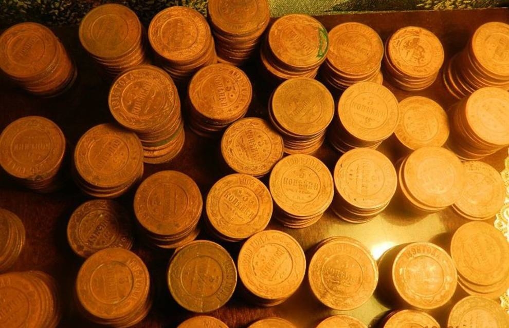 Клад коллекционера, или почему только трехкопеечные медные монеты?