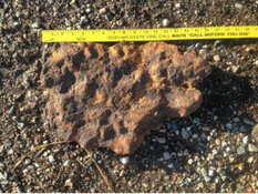 A rare meteorite in a corn field, or how did the work of two American farmers end?