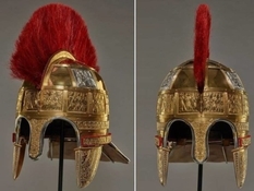 Отреставрирован шлем из клада английского короля