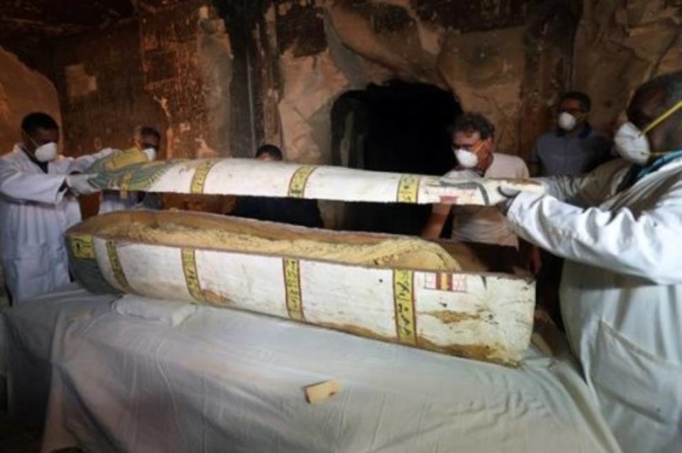Необычное захоронение было найдено на юге Египта