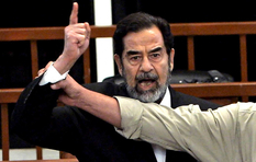 Saddam Hussein hanged on the eve of a religious holiday