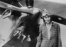 Amelia Mary Earhart - the first over the ocean