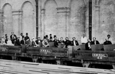 Opening of the world's first metro