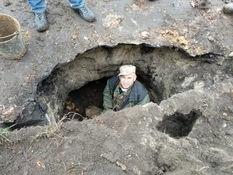 На Харьковщине нашли 300-летние катакомбы