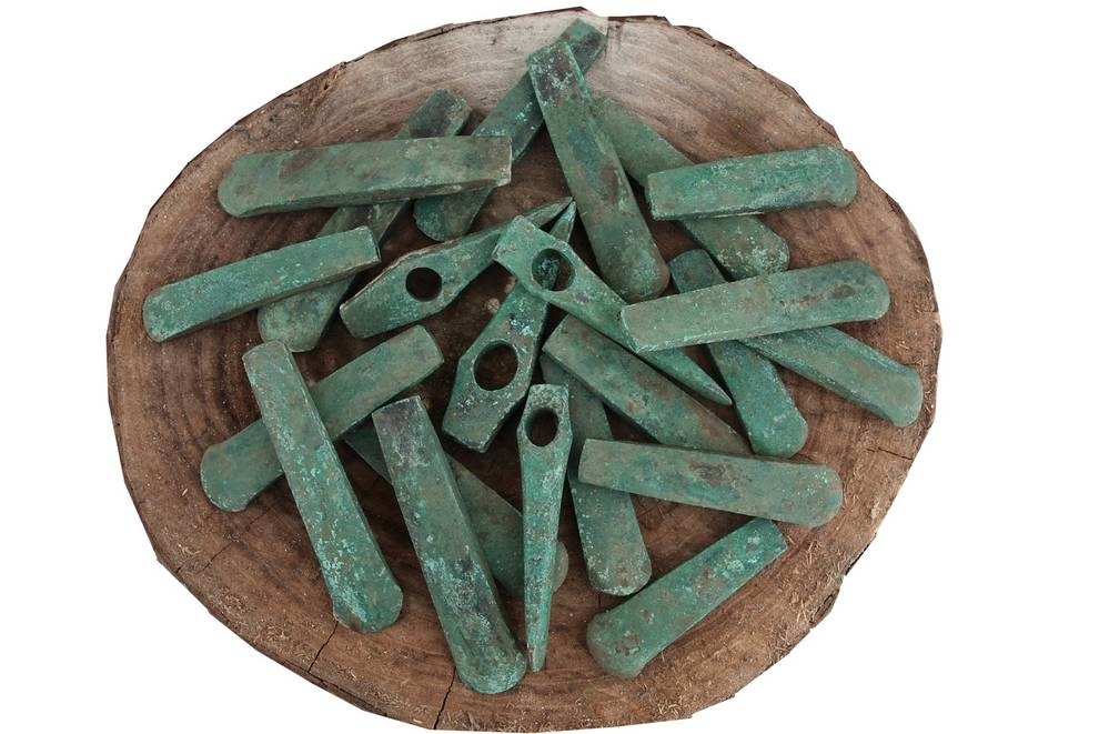 Bulgarian farmer dug up a record number of axes of the copper age