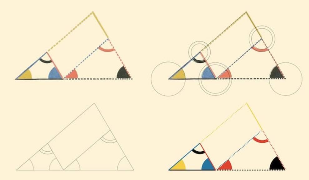 Stary podręcznik o geometrii stał się zasobem online