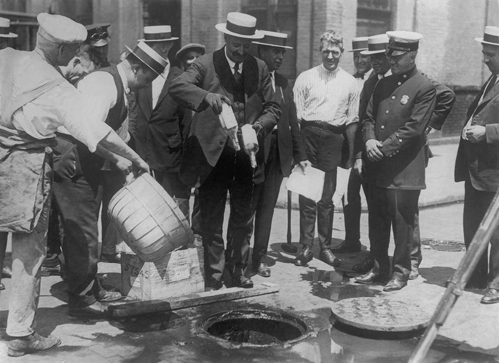 “Prohibition” in the USA began with a “dry movement”