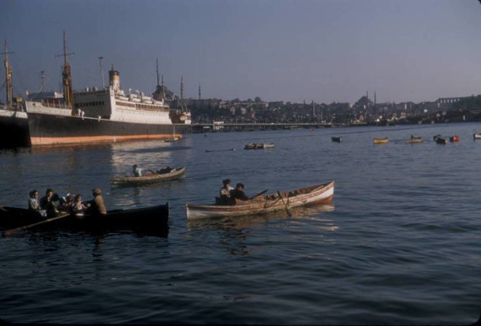 Цветные фотографии Стамбула 1960-х