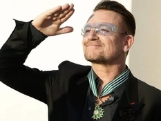 Bono from U2: a rock star collecting artworks