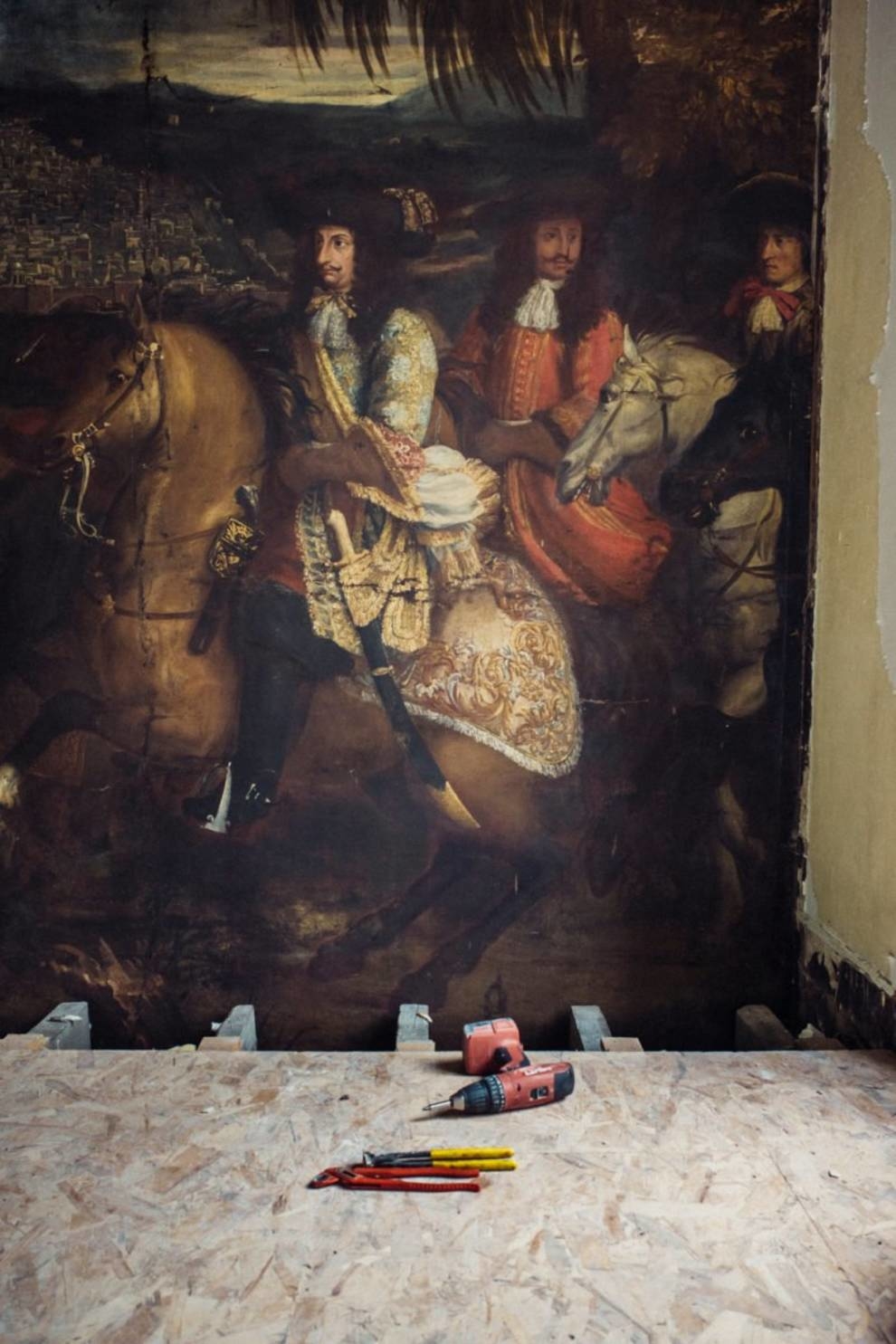 Під час ремонту паризького бутика знайшли картину XVII століття