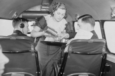 Almost in evening dresses: how did you fly first class before?