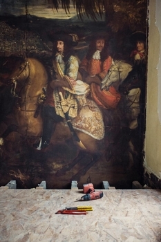 Во время ремонта парижского бутика нашли картину XVII века