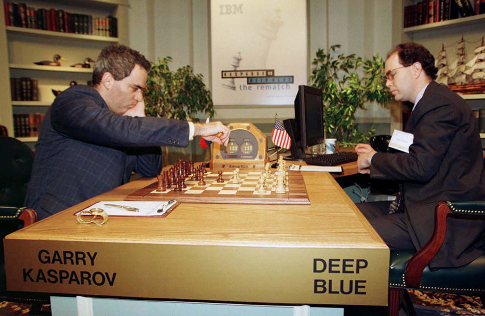 Шахіст проти комп'ютера: поразка Гаррі Каспарова