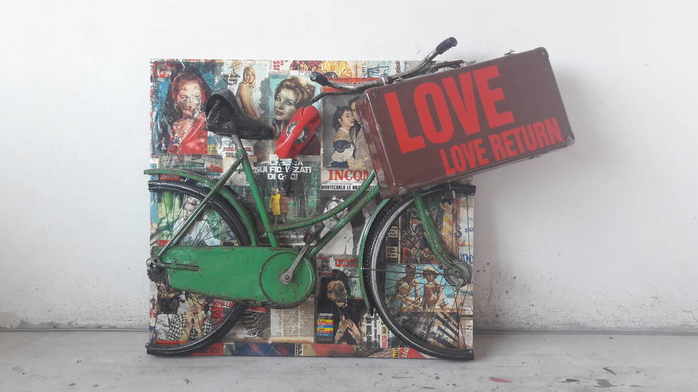Велосипедна майстерність італійської художниці