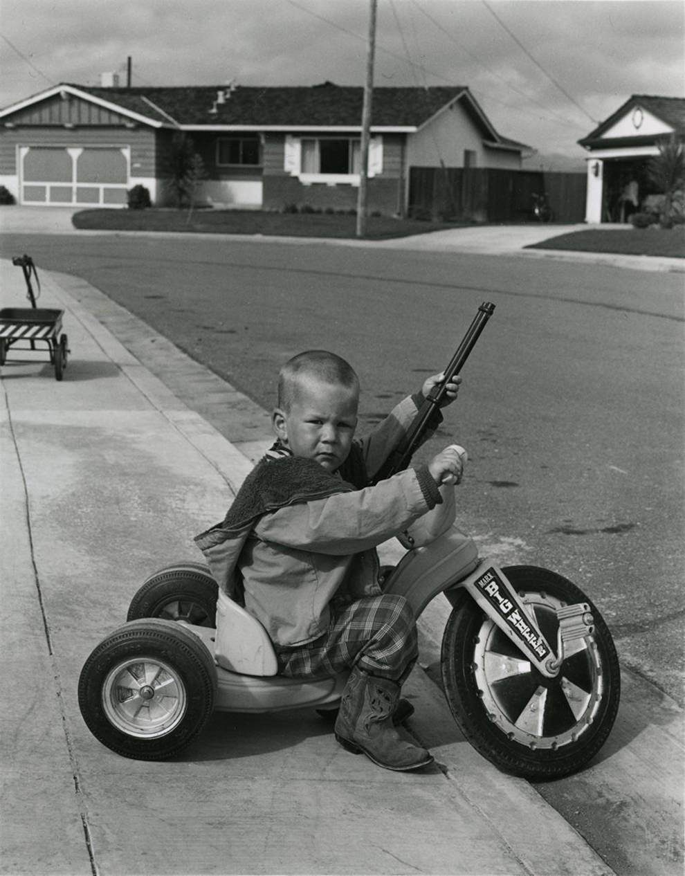 The life of Americans in the suburbs of cities in the photographs of the 1970s