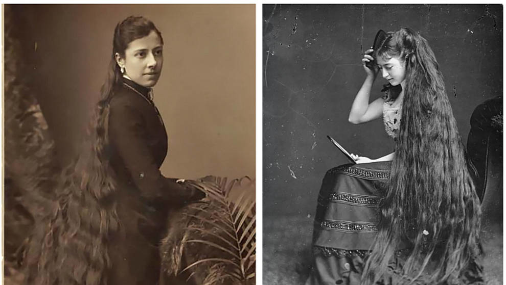 Long haired beauties of the Victorian era who never cut their hair