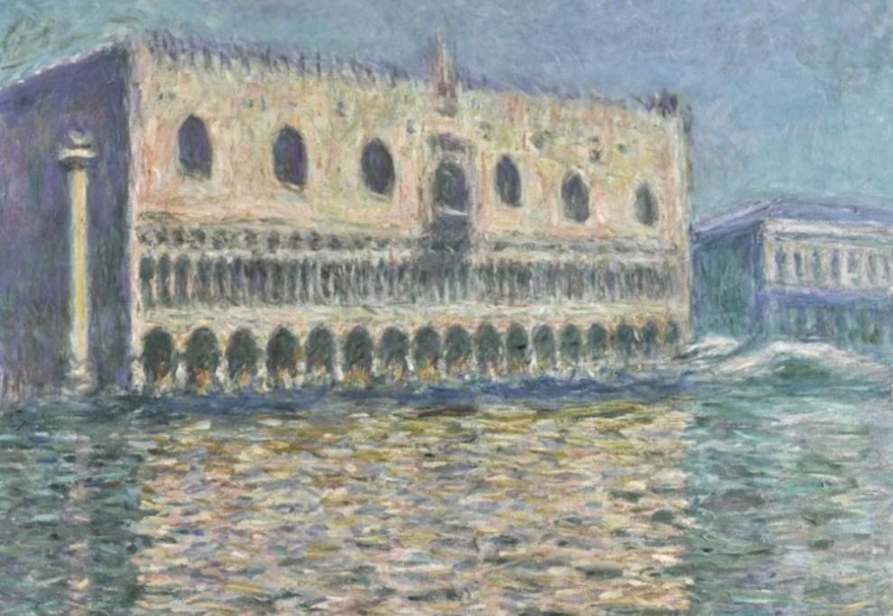 Claude Monet's painting was sold at auction in London