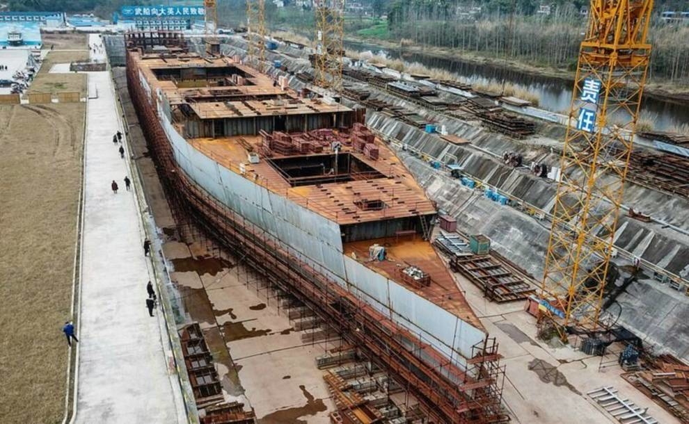Китайська копія «Титаніка» в цьому році буде добудована