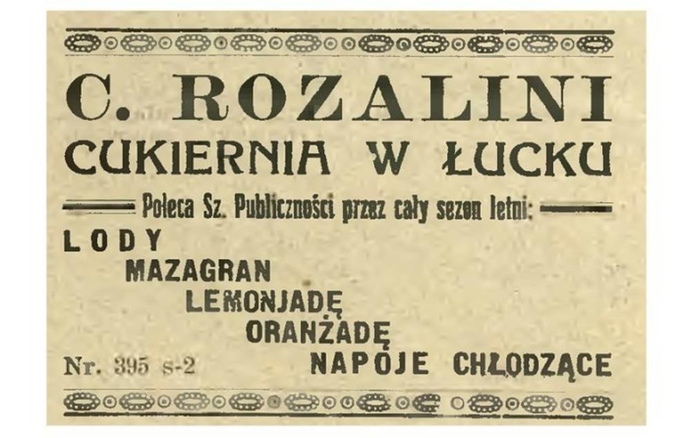 Shakotis, favors and mazagran: why were Rosalini sweets in Lutsk so delicious?