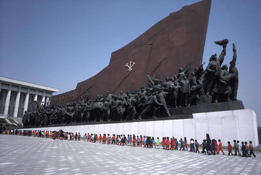 One of the most closed countries in the world: a photo of North Korea from 1979 to 1987