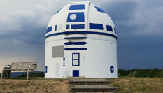 The story of how the observatory became a Star Wars droid