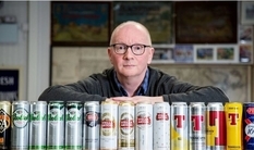 The most boring man in the UK and his collection of beer cans