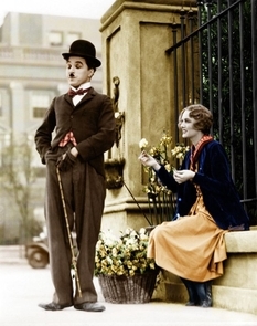 Редкие фотографии Чарли Чаплина в цвете