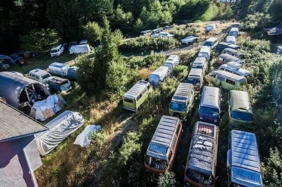 Collection of 55 Canadian Volkswagen Westfalia Campers