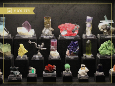 Minerals in the interior: how to place your collection?