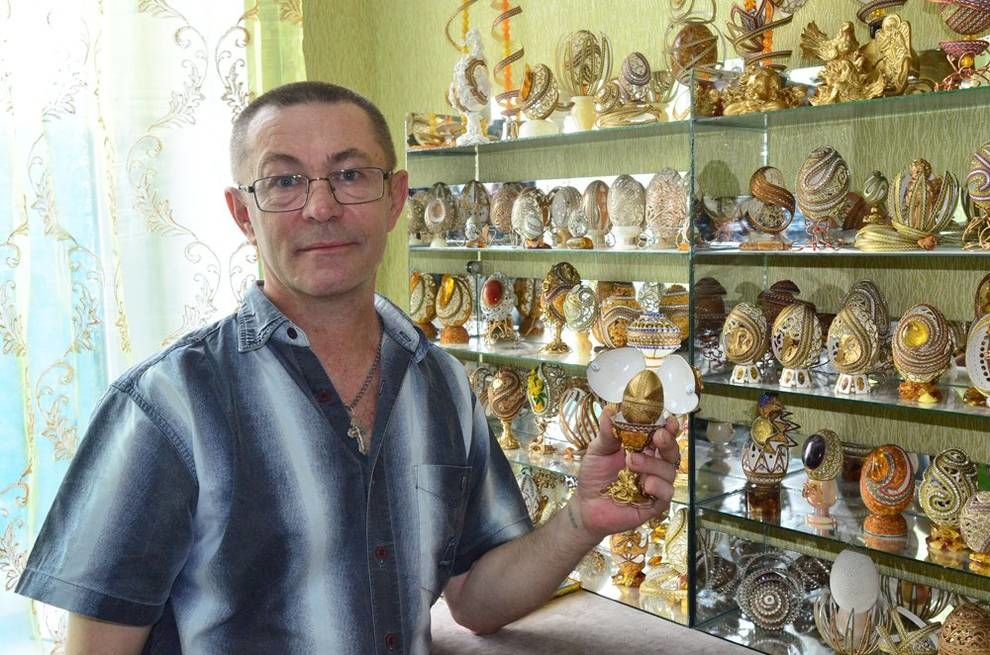 «Волинський Фаберже» і його дивовижна колекція декоративних яєць