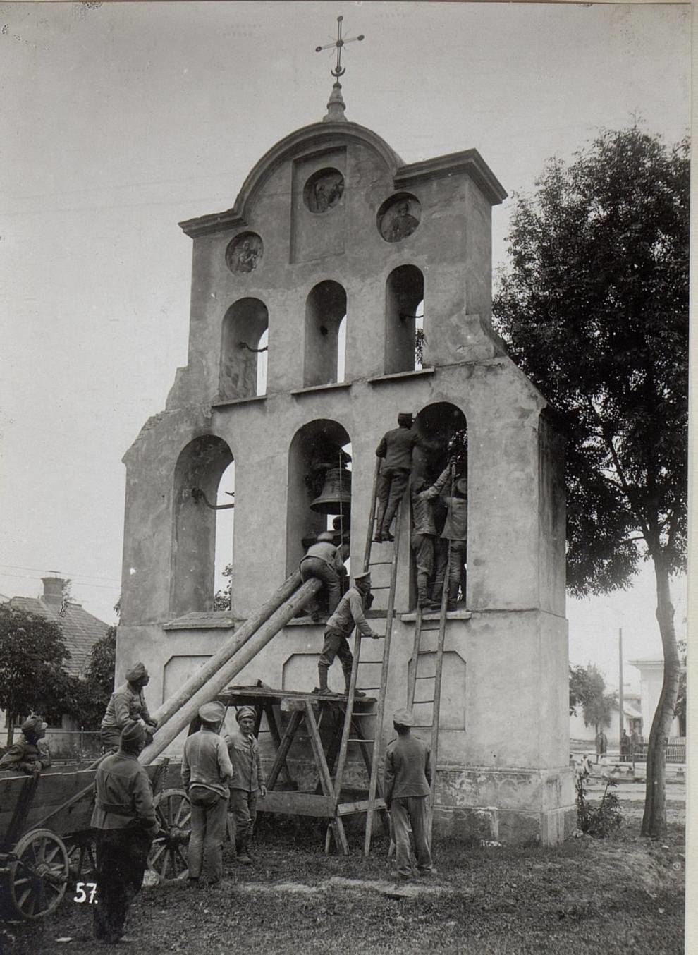 Украинский город на фотографиях 1917 года