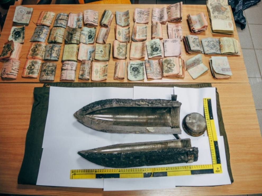 В Естонії знайшли скарб в артилерійському снаряді часів Першої світової війни