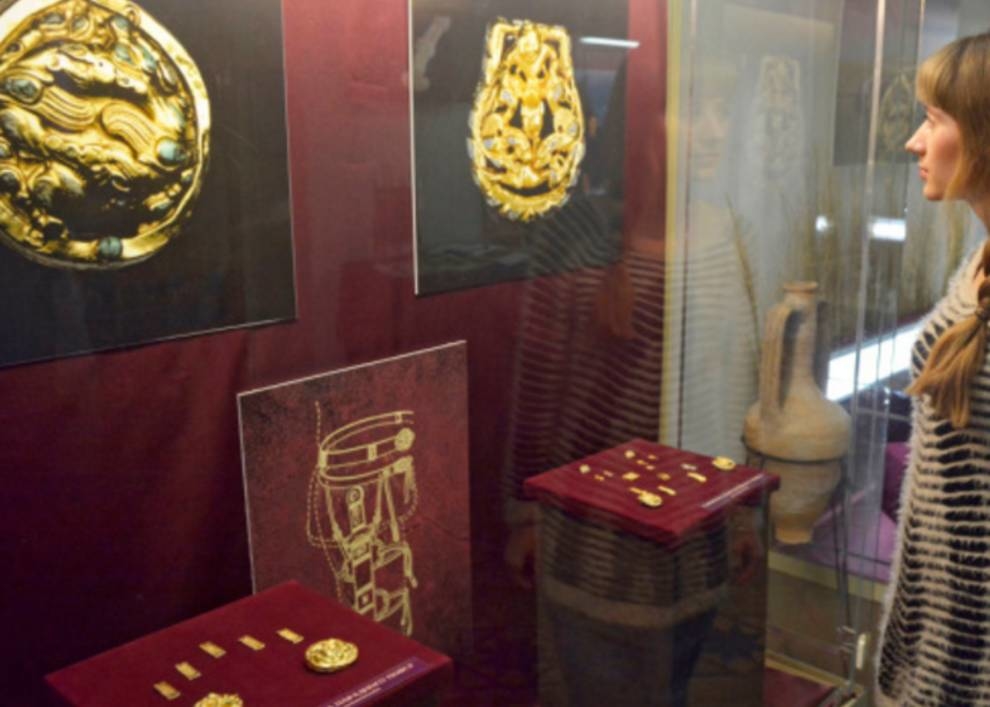 Сокровища сарматского царя Инесмея покажут в одном из музеев Винничины
