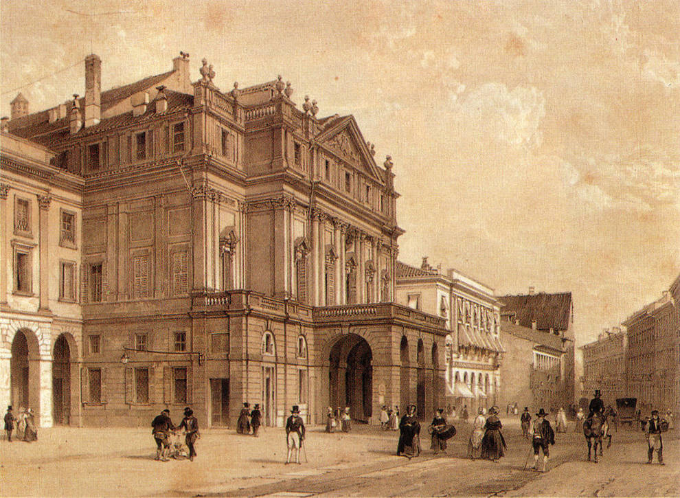 Театр «Ла Скала» був побудований на кошти 90 аристократів Мілана