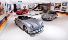 Magnificent collection of Porsche cars 