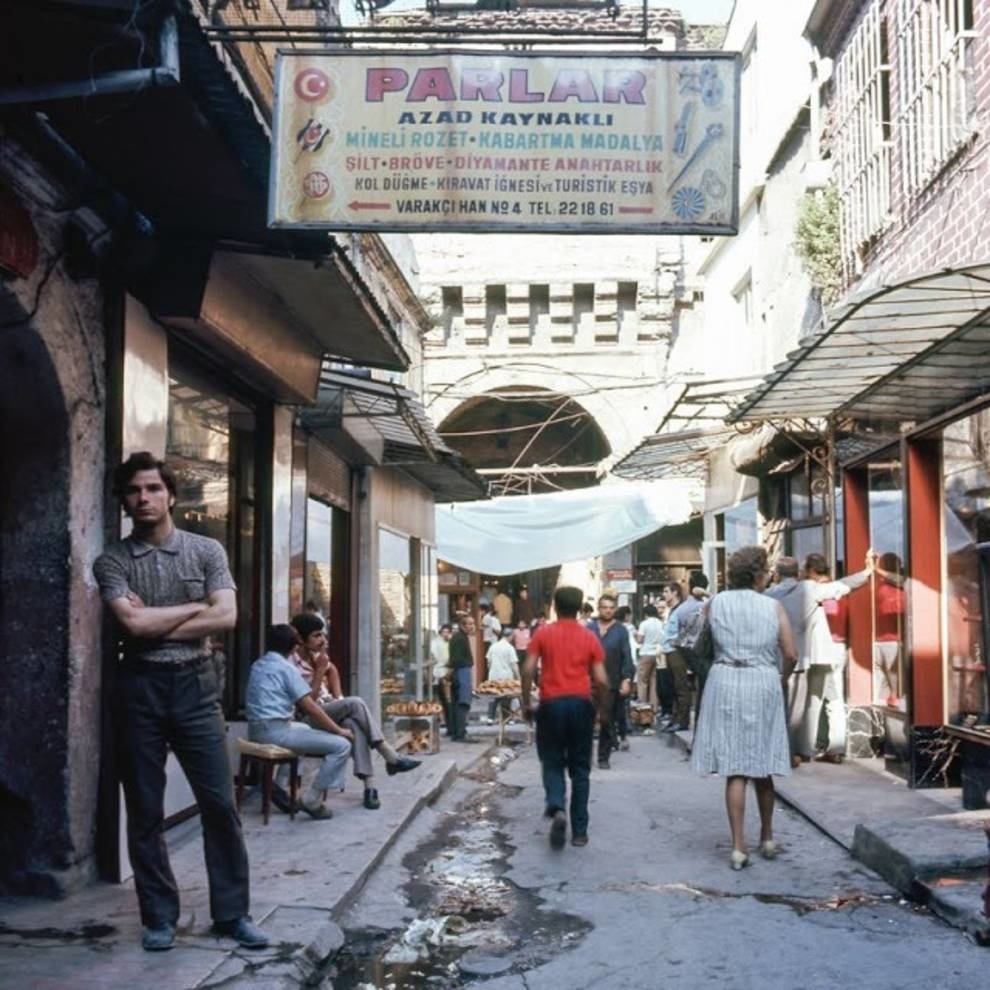 30 цветных снимков Стамбула 70-х годов