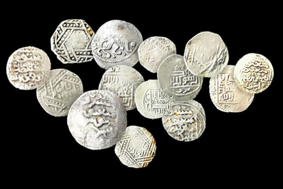 Monetary treasure from the mausoleum of St. Sheikh