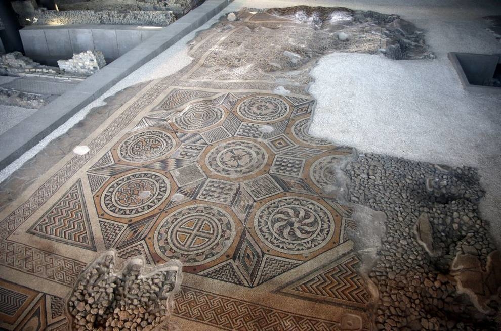 The rarest ancient mosaic will be open to the public