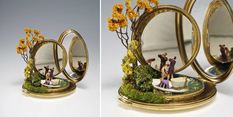 The miniature worlds of the Australian artist