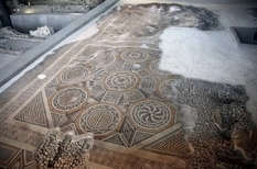 Редчайшая древняя мозаика будет открыта для публики