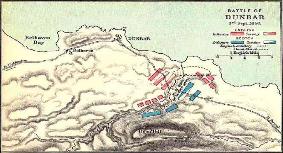 September 3: battle of Dunbar
