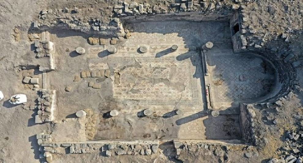 В Израиле нашли мозаику с изображением библейского чуда