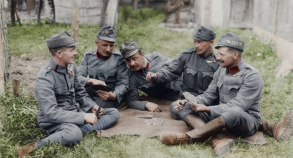 Удивительные кадры: как выглядят солдаты Первой мировой войны в цвете