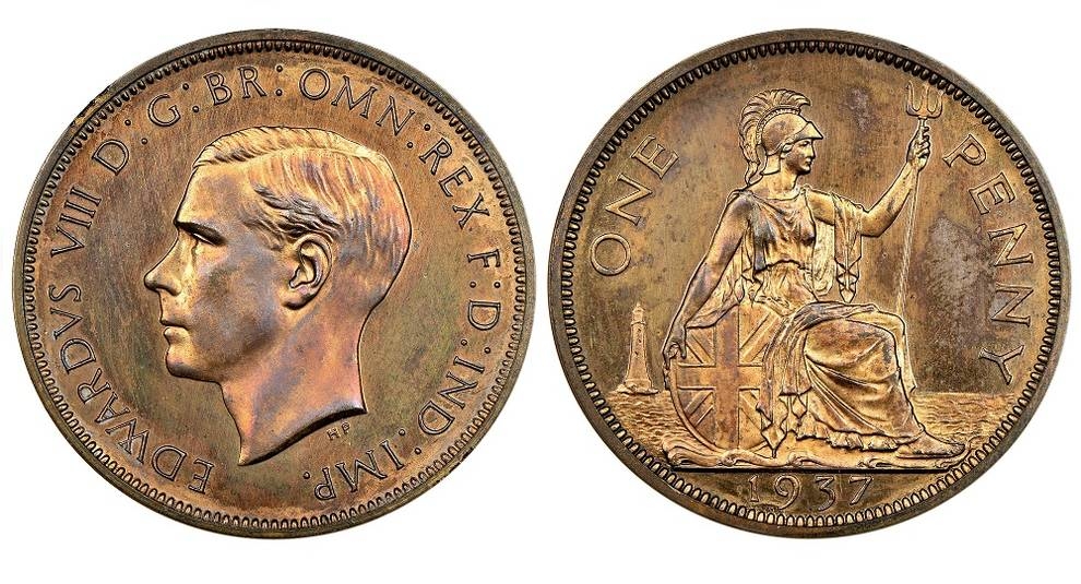 Penny Edwarda VIII sprzedali za 133 tys. zł. funtów