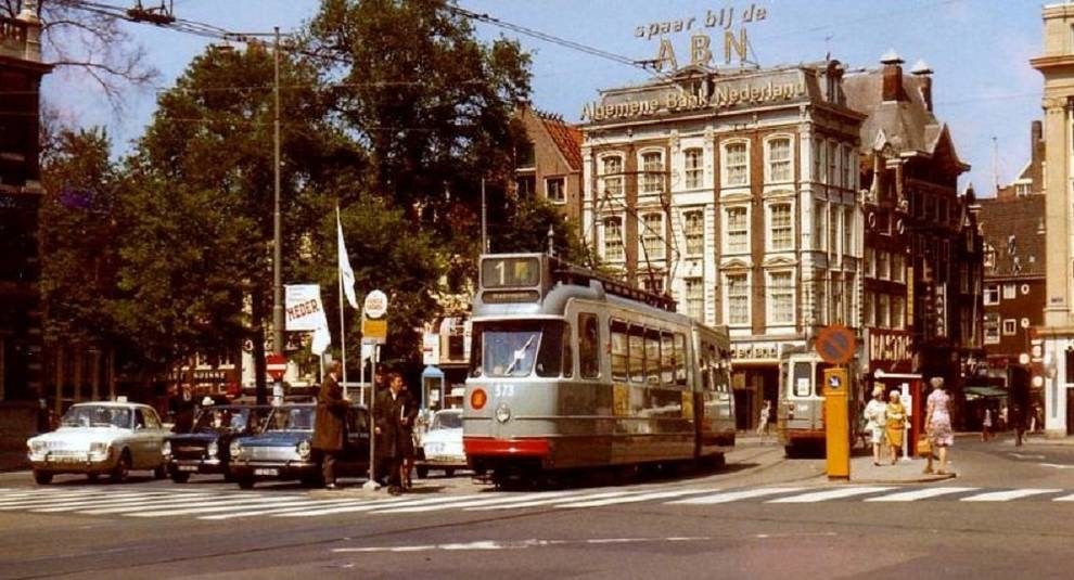 Amsterdam in the photo of the 70s