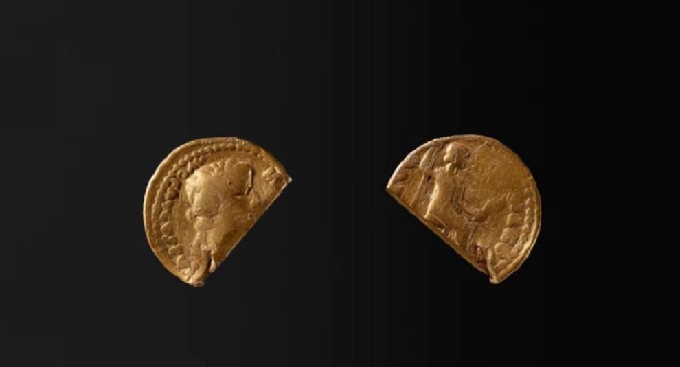 In Denmark dug up a coin of the time of the Roman Emperor Tiberius