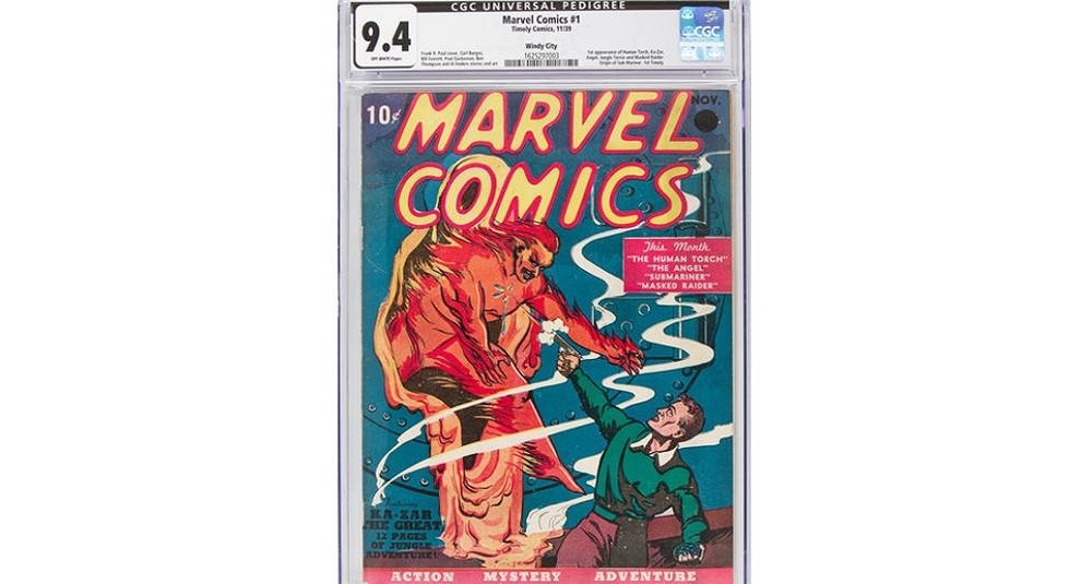 Комикс Marvel продали на аукционе за рекордную сумму