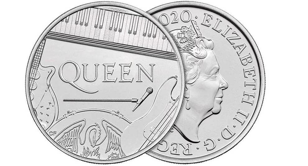 Дві королеви: у Британії представили монети, присвячені групі Queen