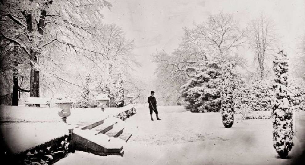 Black and white Ireland in the photo of the XIX century